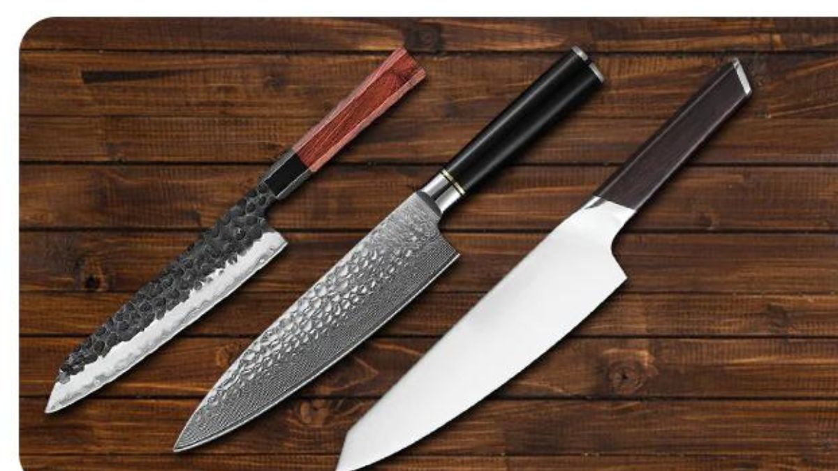 Damascus Kitchen Knife