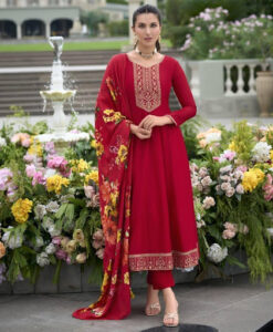 Red Salwar Kameez