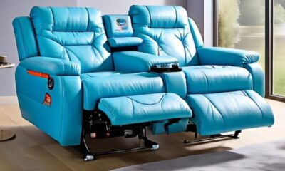 2 Seater Electric Recliner Sofa Bars