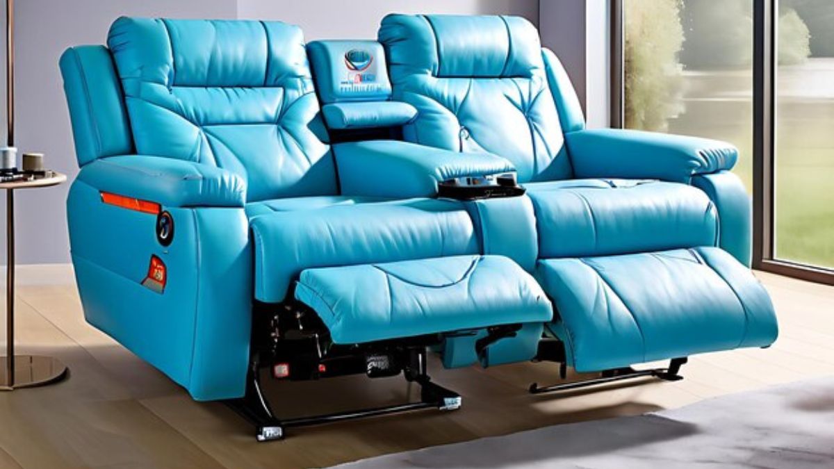 2 Seater Electric Recliner Sofa Bars