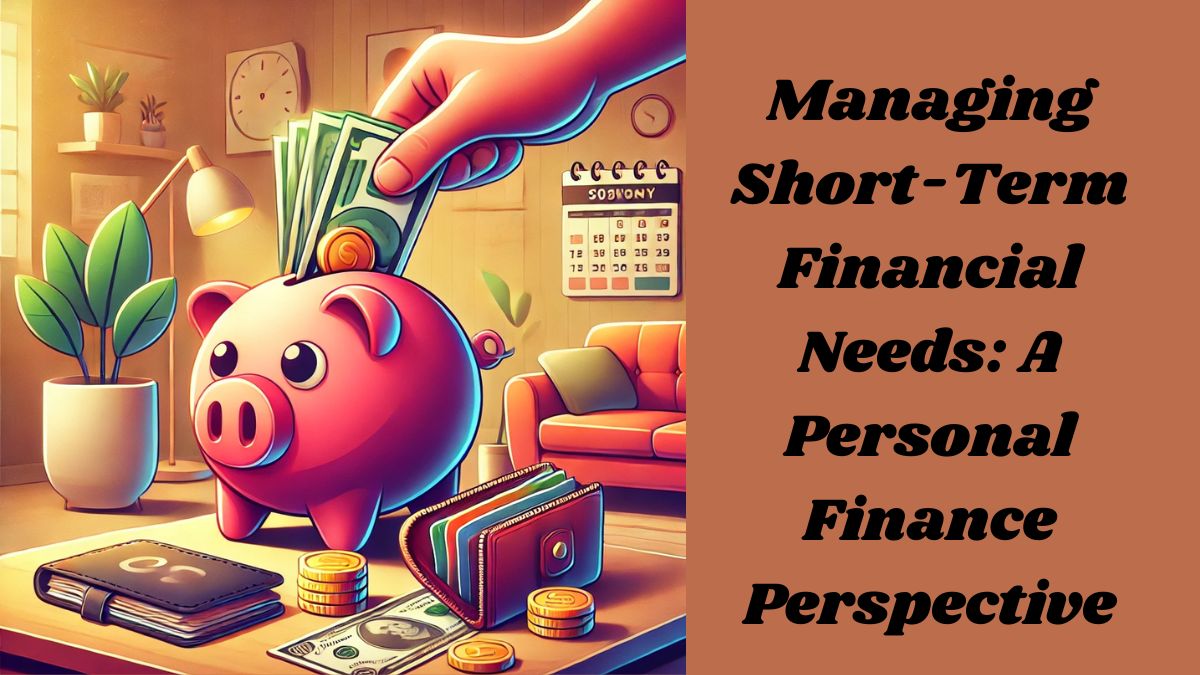 Managing Short-Term Financial Needs A Personal Finance Perspective